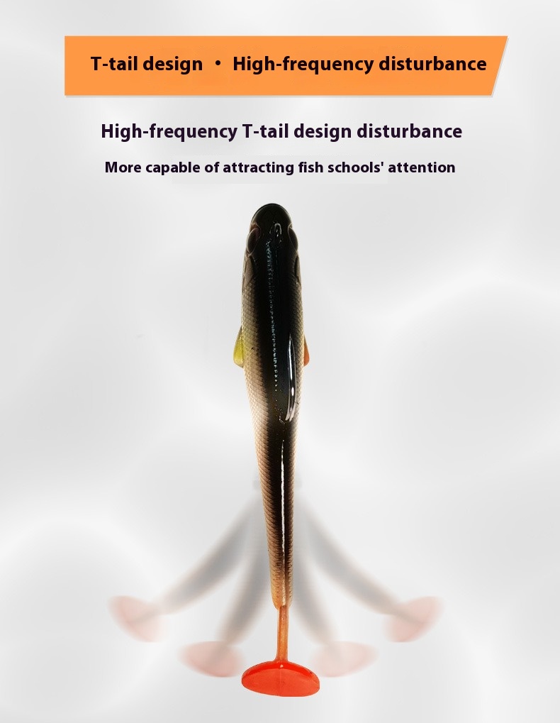 T tail design lures