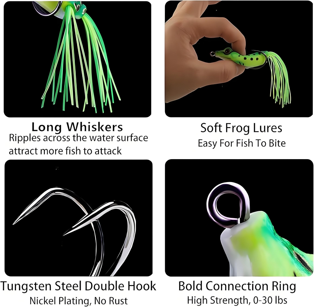 frog lures detail
