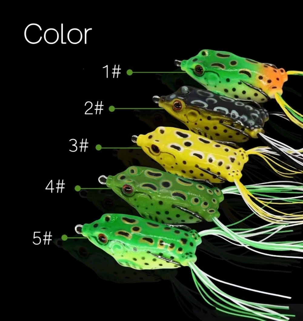 frog lures colors