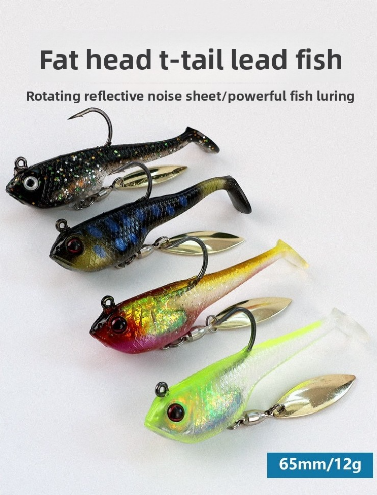 fat head t-tail lead fish