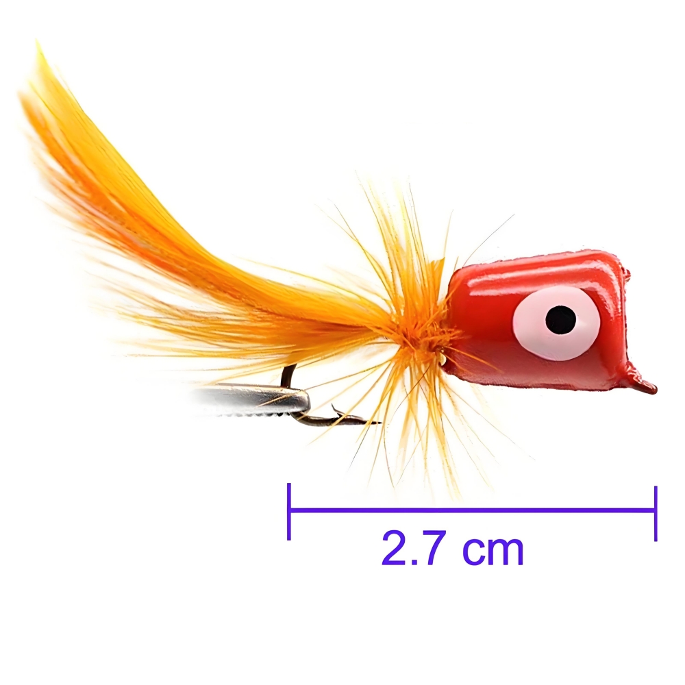 fly lures size