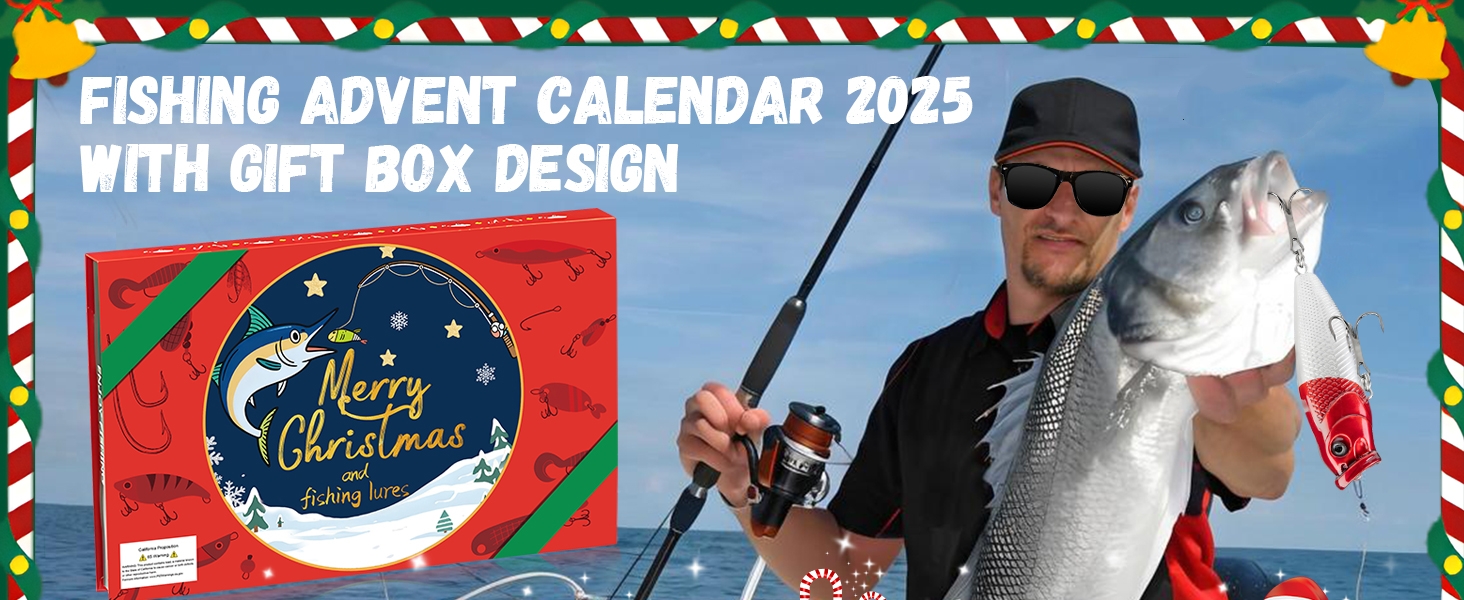 2025 fishing advent calendar