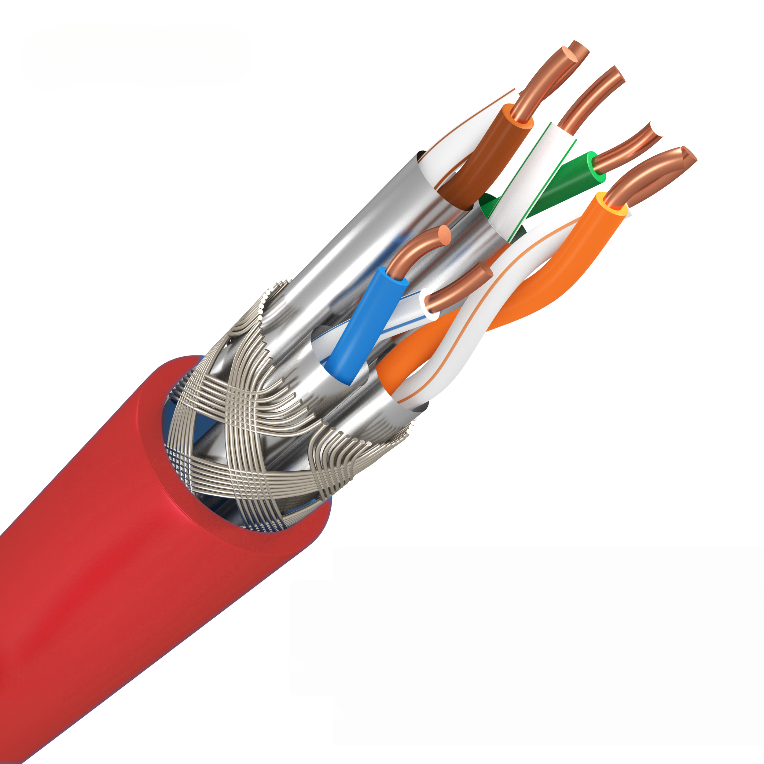 S/FTP CAT8 LSZH 0.60mmBC NO.:KRD8812502