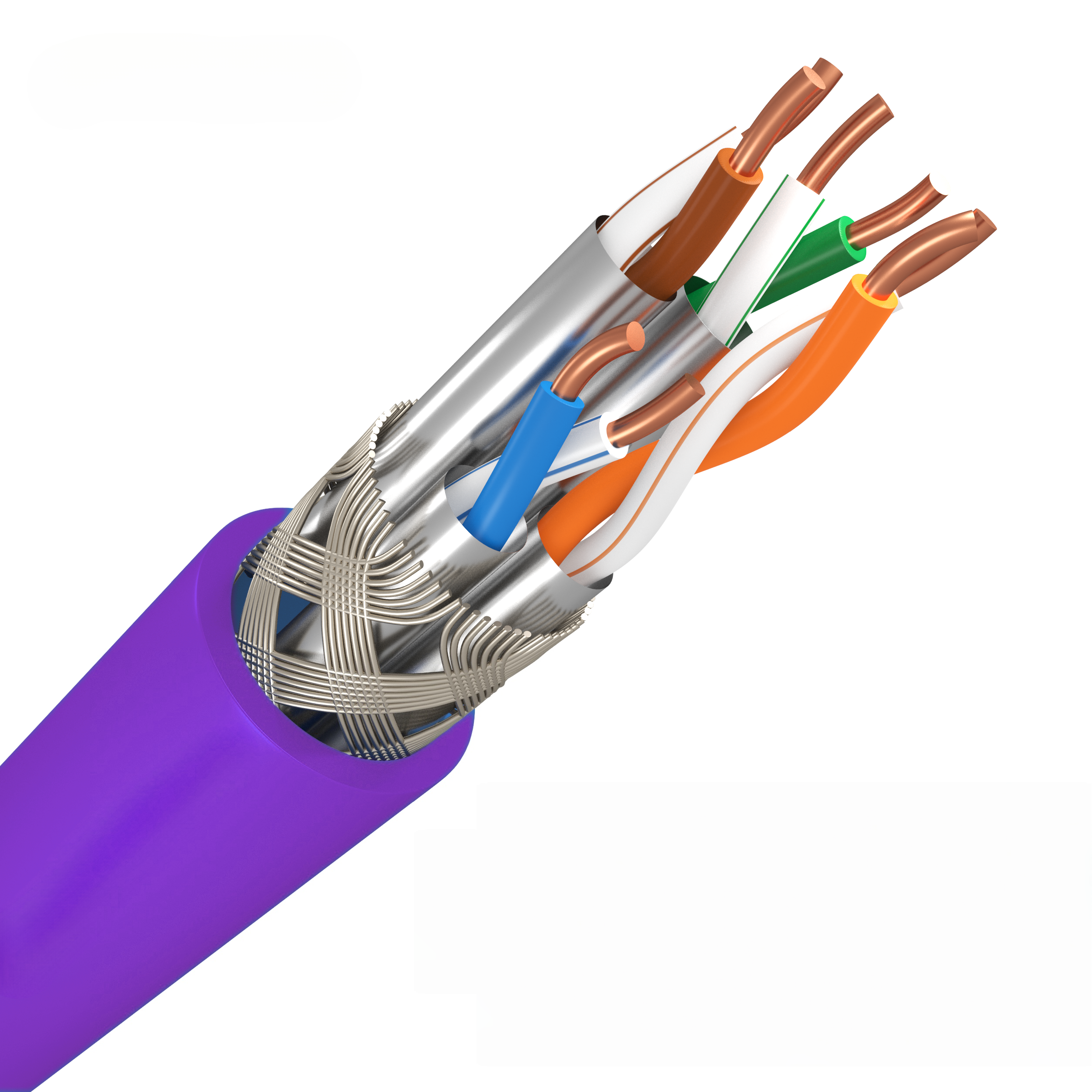 S/FTP CAT7A PVC 0.57mmBC NO.:KRD8812506