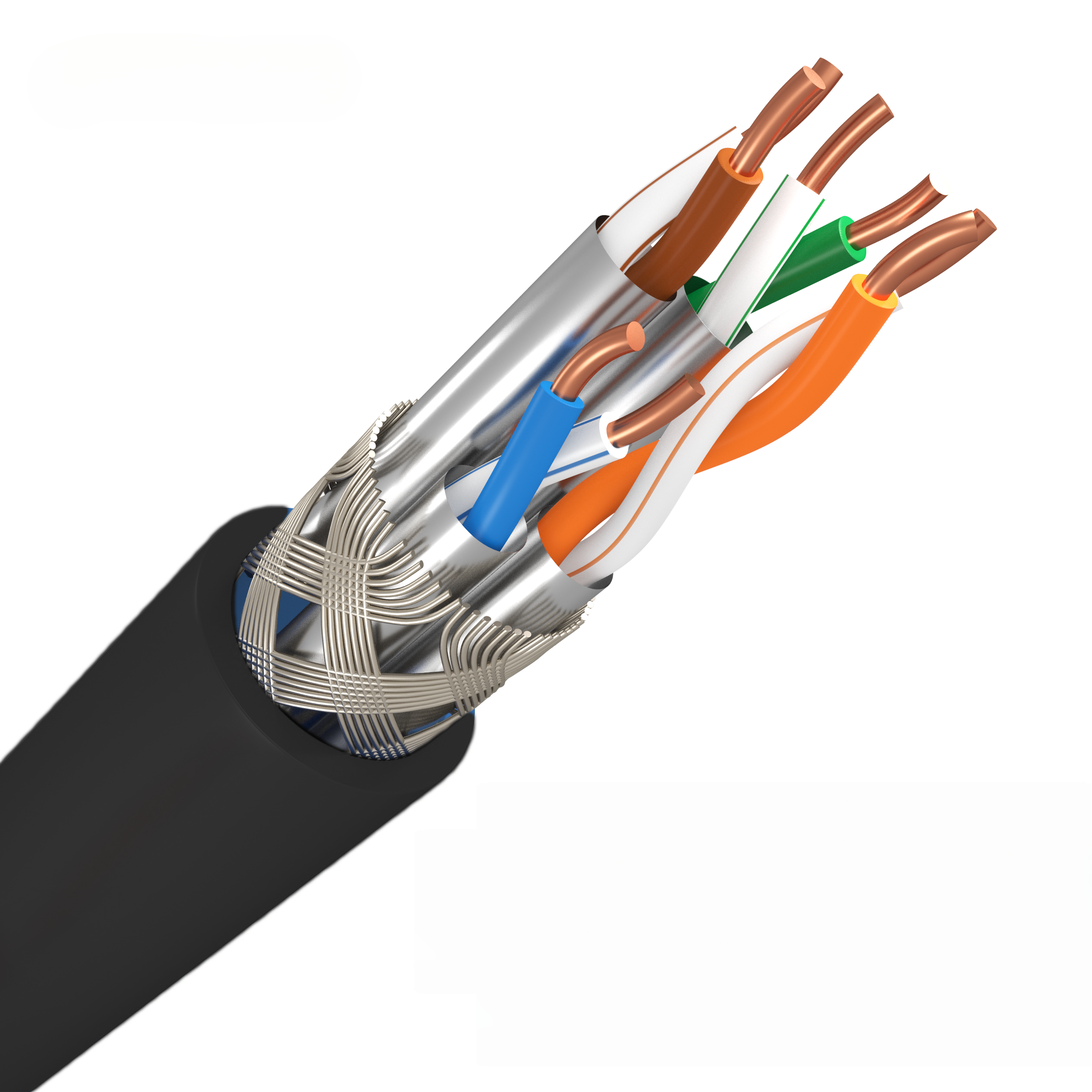 S/FTP CAT8 PVC 0.60mmBC NO.:KRD8812503