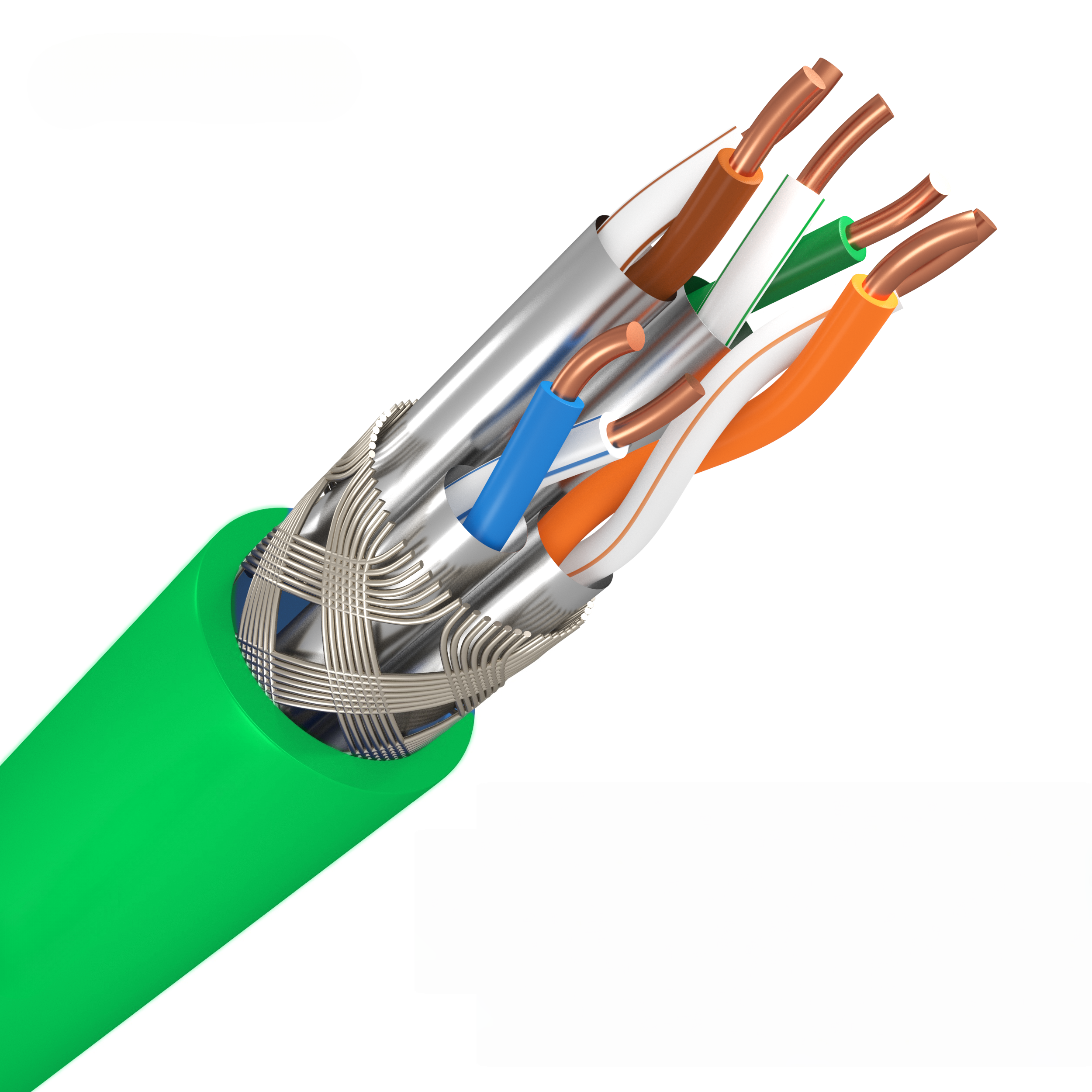 S/FTP CAT8 LSZH 0.63mmBC NO.:KRD8812501