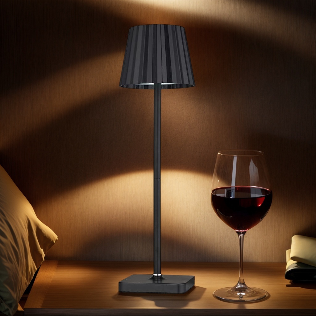 High-legged table lamps are used in dining tables and bars