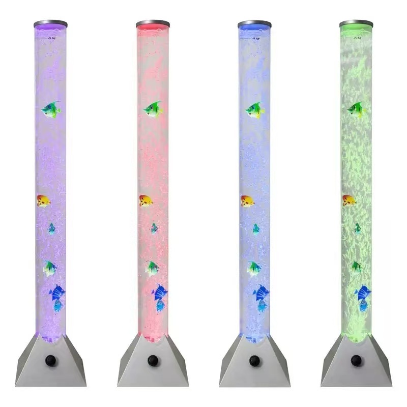 Magical Swimming Fish Bubble Lamp with Color Changing Lights