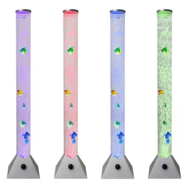 Magical Swimming Fish Bubble Lamp with Color Changing Lights