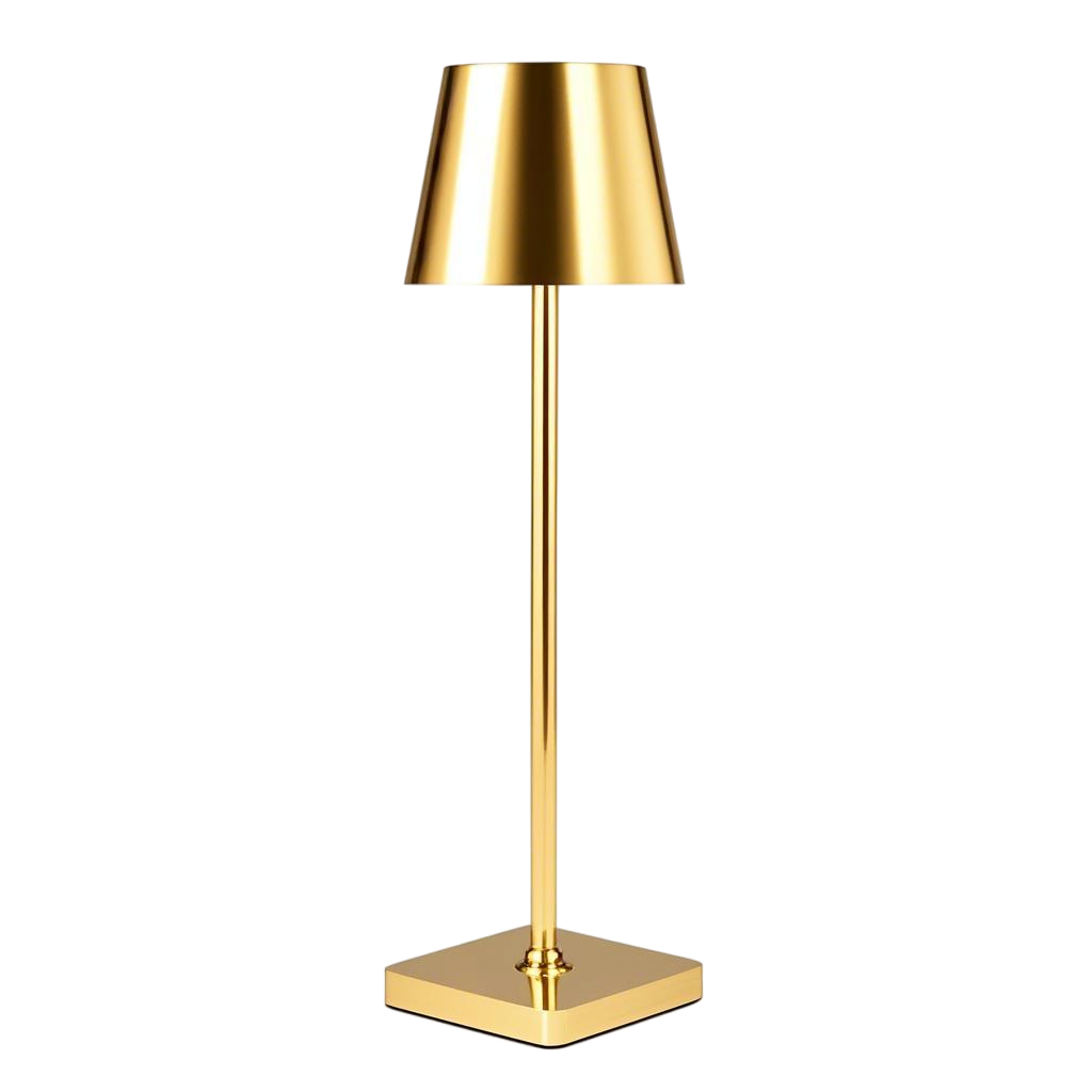 High-legged table lamps are used in dining tables and bars