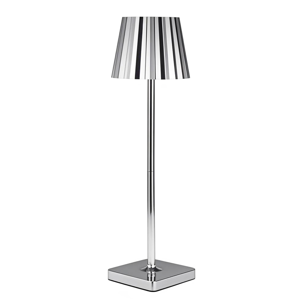 High-legged table lamps are used in dining tables and bars