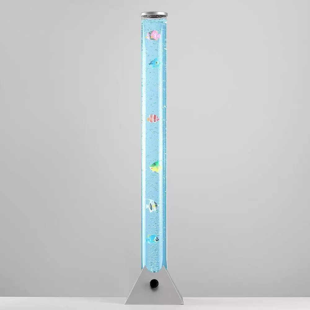 Magical Swimming Fish Bubble Lamp with Color Changing Lights