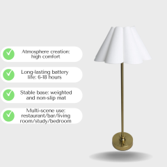 Baiyeco Table Lamp Bulb Charge 40cm/60cm Table Lamps