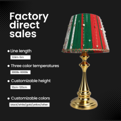 Baiyeco Table Lamp Christmas Bedside Table Lamps
