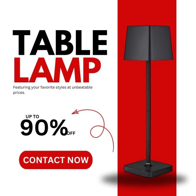 Baiyeco Tischlampe, USB-wiederaufladbare Batterie-Tischlampe