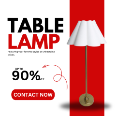 Baiyeco Table Lamp Bulb Charge 40cm/60cm Table Lamps