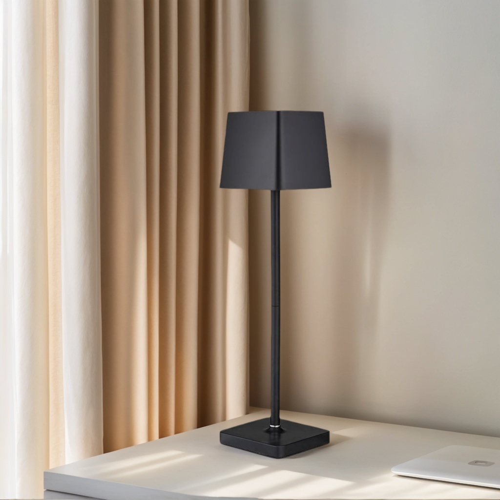 Baiyeco Tischlampe, USB-wiederaufladbare Batterie-Tischlampe