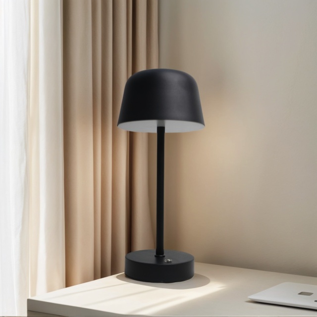 مصابيح طاولة جانبية من Baiyeco Light مقاس 28 سم