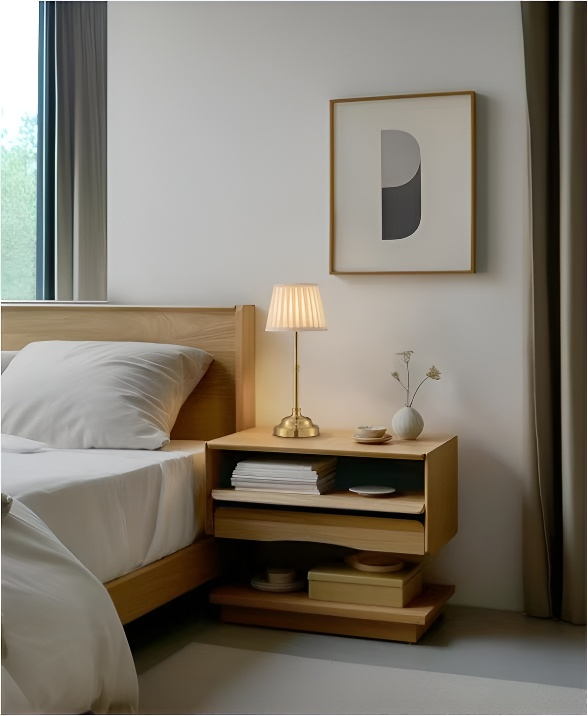 Lampe de table Baiyeco Lampe de table à batterie rechargeable USB