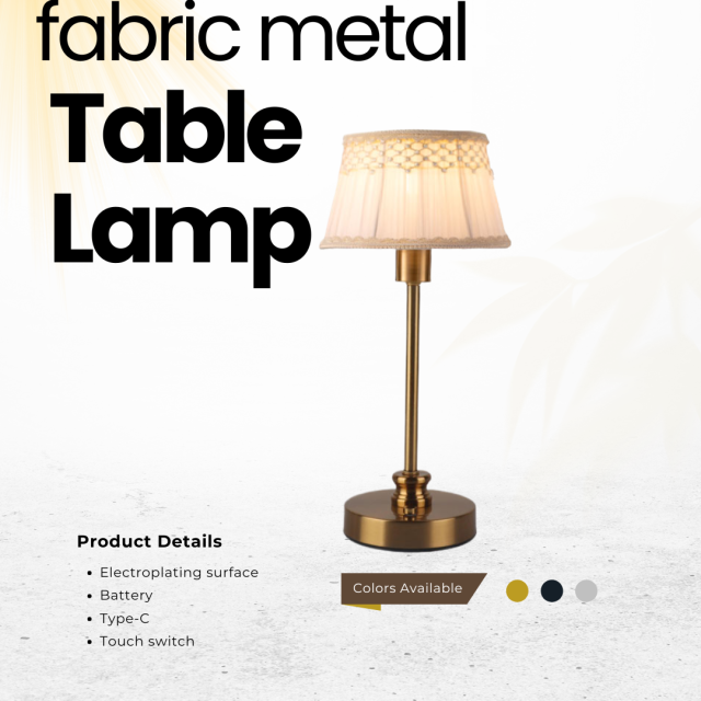 مصباح طاولة Baiyeco مصابيح طاولة لاسلكية