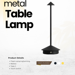 Baiyeco Light restaurant table lamps