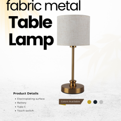 Baiyeco Table Lamp USB Rechargeable Battery Table Lamp