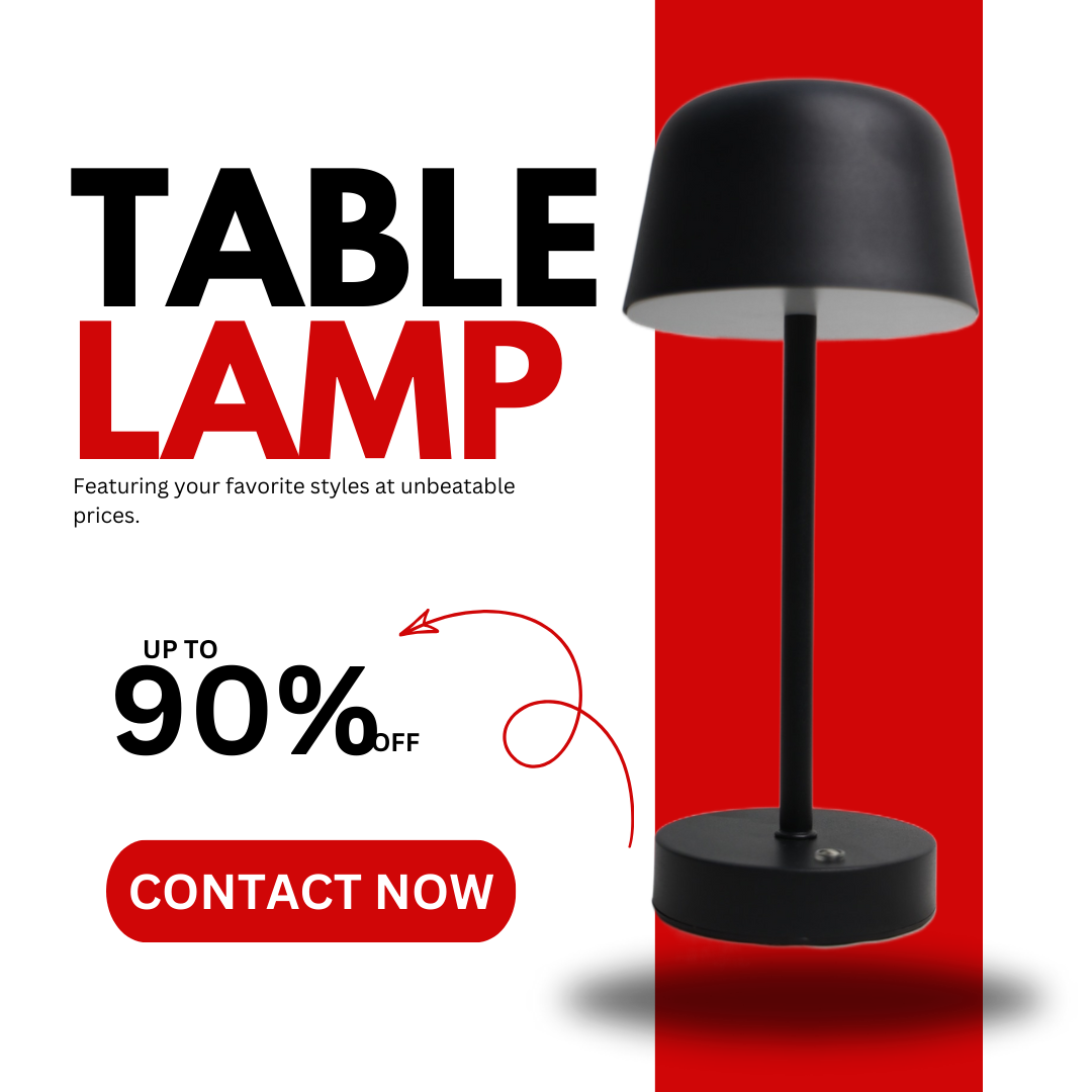 مصابيح طاولة جانبية من Baiyeco Light مقاس 28 سم