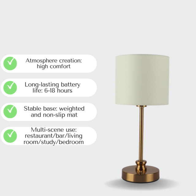 Baiyeco Light led table lamp 11cm Base