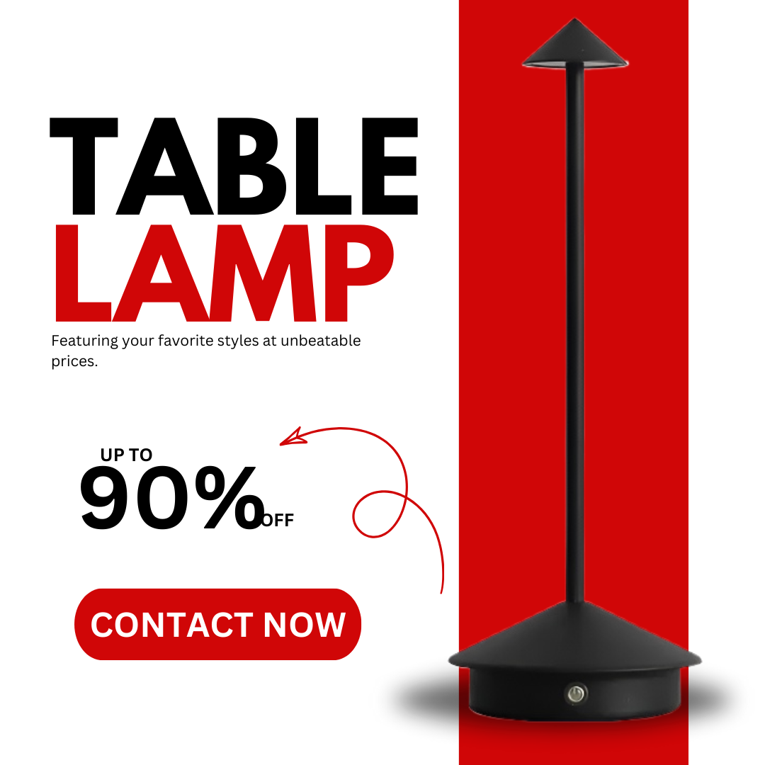Baiyeco Light restaurant table lamps
