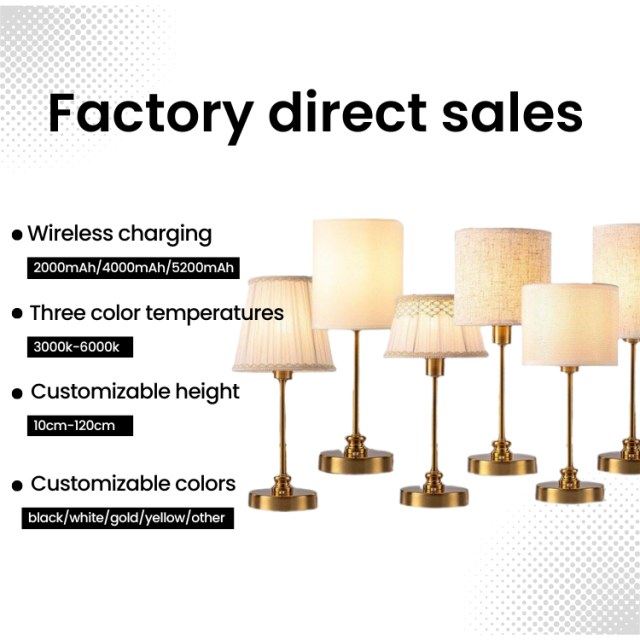 Baiyeco Light led table lamp 11cm Base