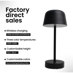 مصابيح طاولة جانبية من Baiyeco Light مقاس 28 سم