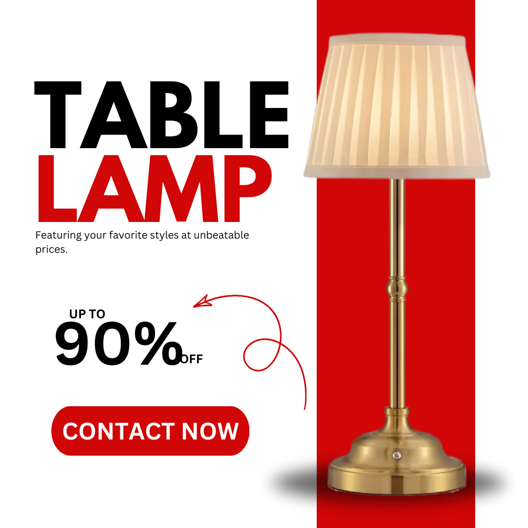 Lampe de table Baiyeco Lampe de table à batterie rechargeable USB