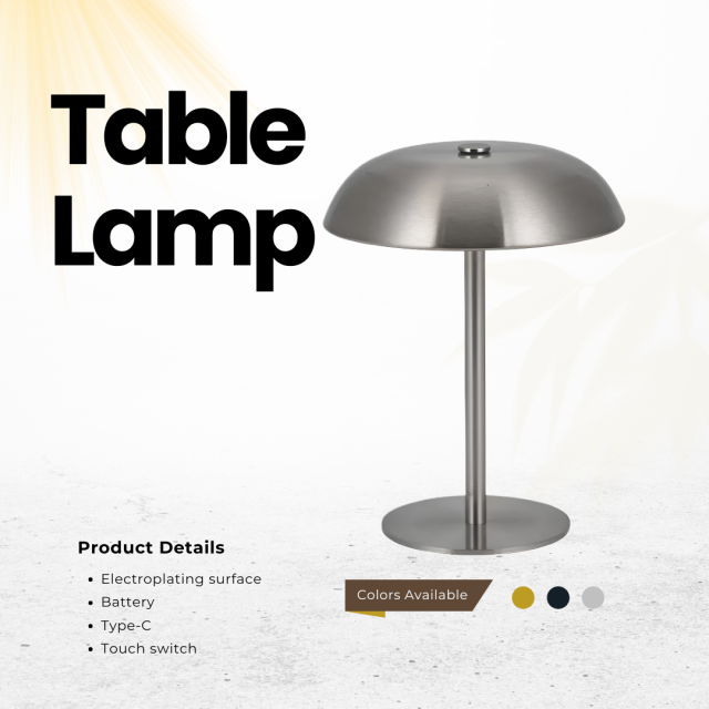 Baiyeco Light Modern Table Lamp Mushroom Lamp
