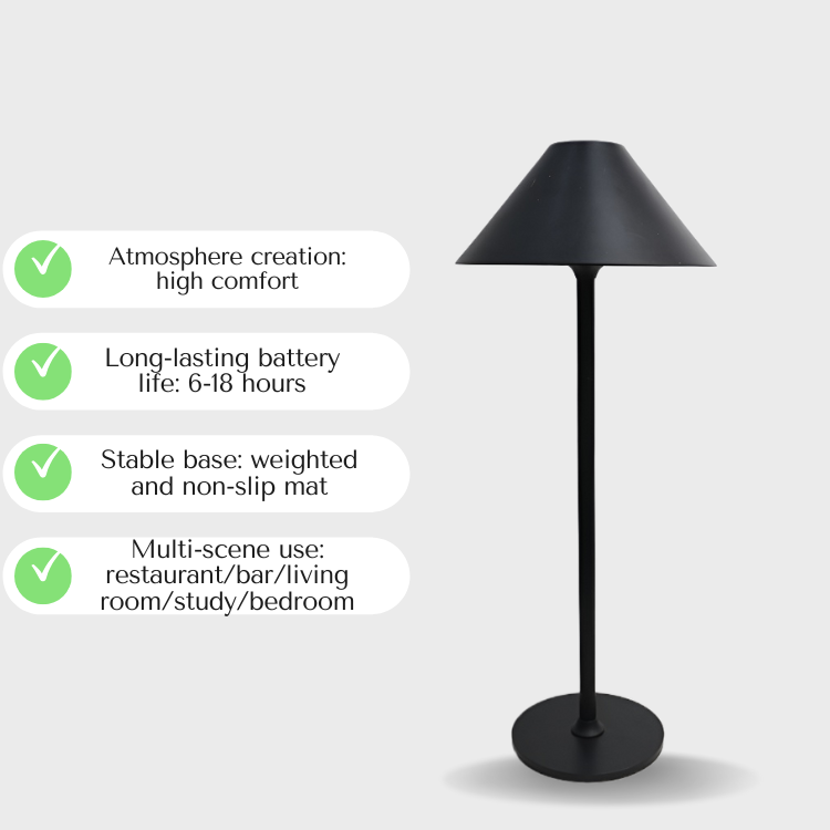 Baiyeco Light restaurant table lamps 40cm