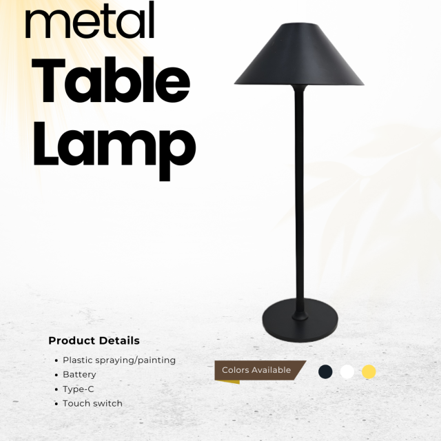 Baiyeco Light restaurant table lamps 40cm