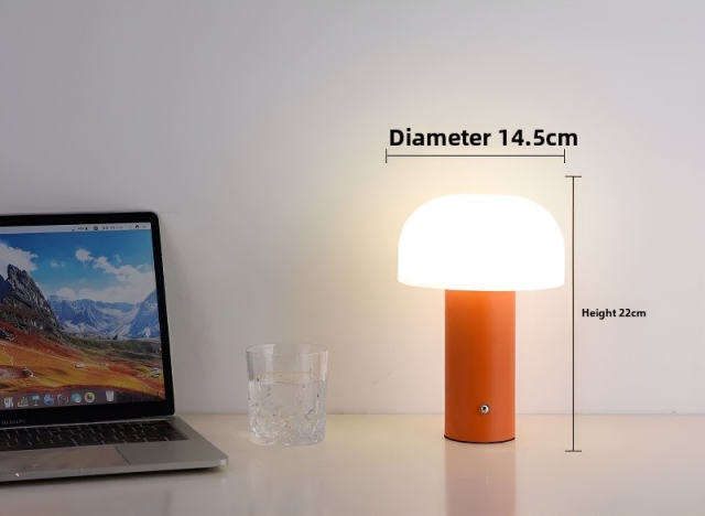 Baiyeco Table Lamp Commercial Lighting Supplier LED Mushroom Table Lamp