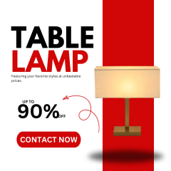 Baiyeco LED Living Room Table Lamps Iron+Fabric Lampshade