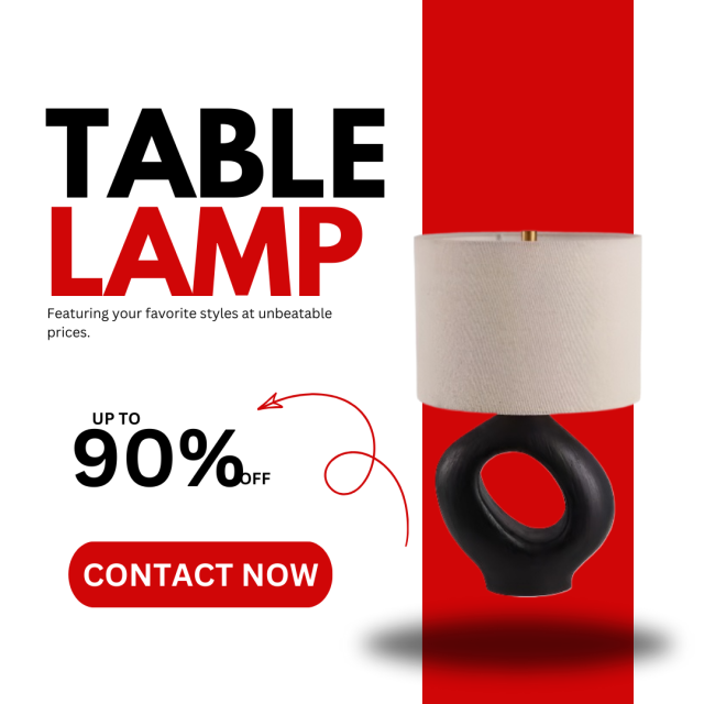 Baiyeco Light Pearl Style Wedding Table Lamp