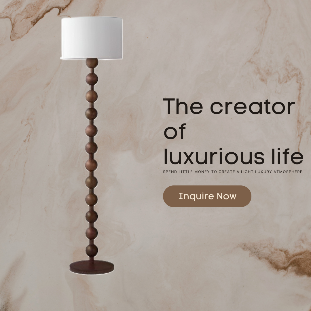 Baiyeco Modern Table Lamp - Iron Body Bulb Lighting Fabric Shade Plug-in Use