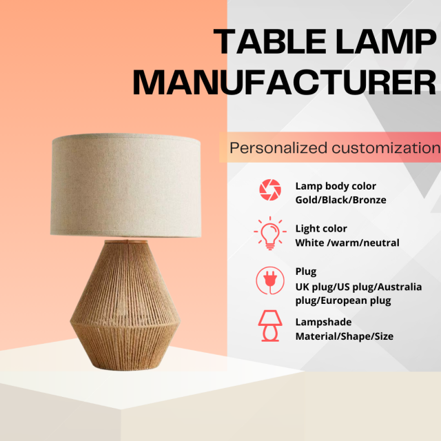 Lampe de bureau moderne Baiyeco - Cadre en fer enduit de poudre avec abat-jour en tissu Compatible avec les ampoules enfichables
