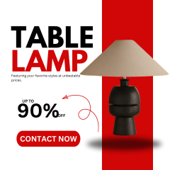 Baiyeco Modern Desk Lamp - For Use with Bulb Wood Base Iron Arm Cloth Shade Worldwide Voltage
