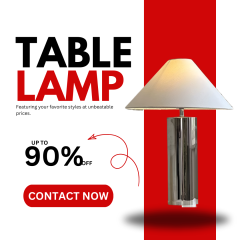 Baiyeco Minimalist Task Lamp - Plug-in Operation Bulb Light with Treated Iron & Textile Shade