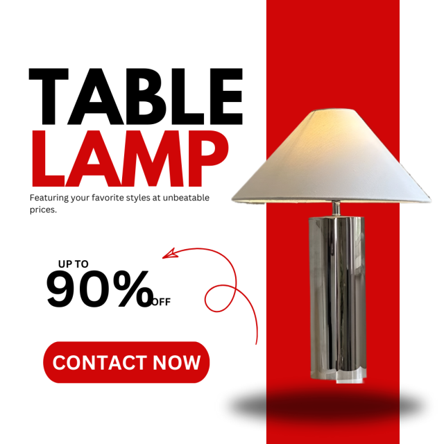 Baiyeco Minimalist Task Lamp - Plug-in Operation Bulb Light with Treated Iron & Textile Shade