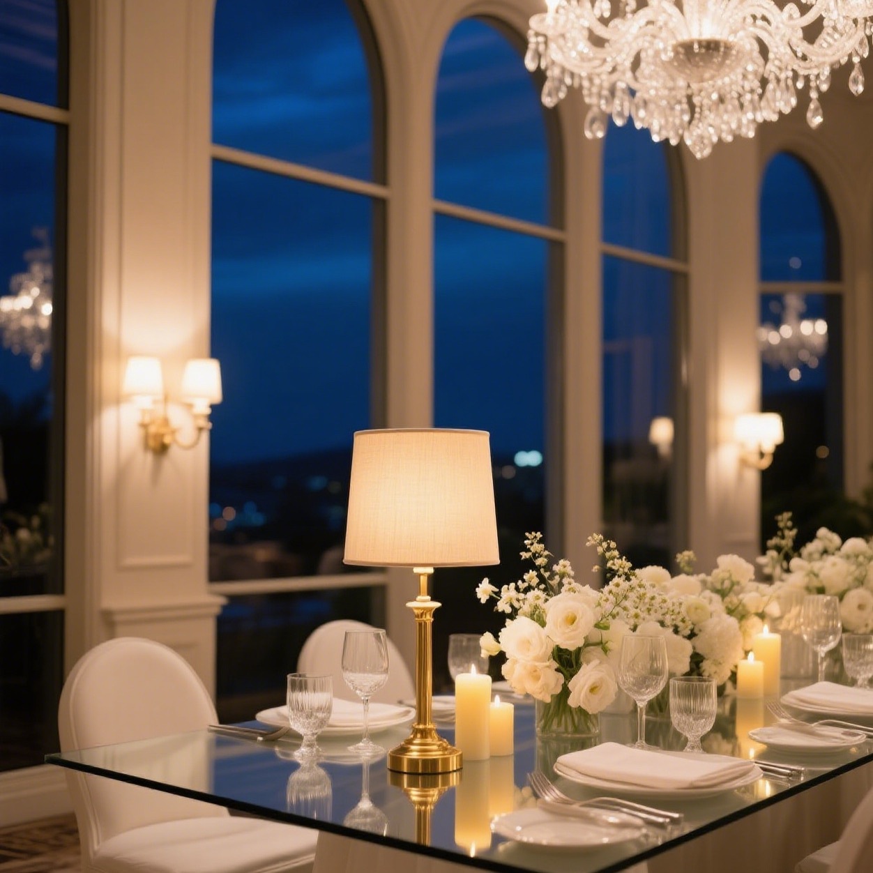 Baiyeco (Cordless Series) Table Lamp - USB Rechargeable Battery Iron Base Fabric Shade Bulb Compatible