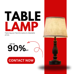 Baiyeco (Modern Series) Table Lamp - Touch Control Iron Desk Light with USB-C Charging Port & Fabric Shade Universal Plug