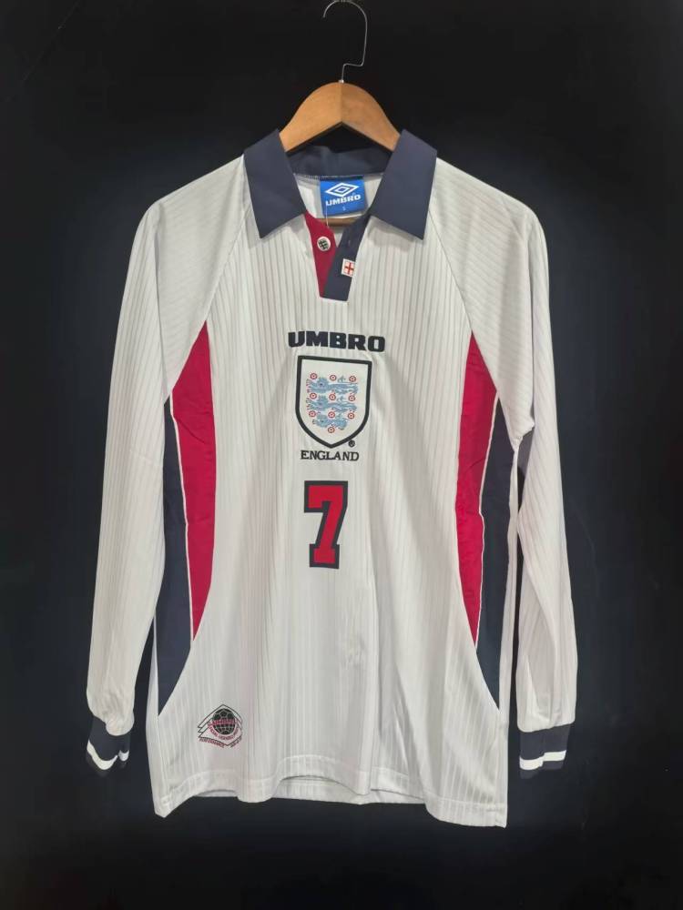98 England home Long sleeves
