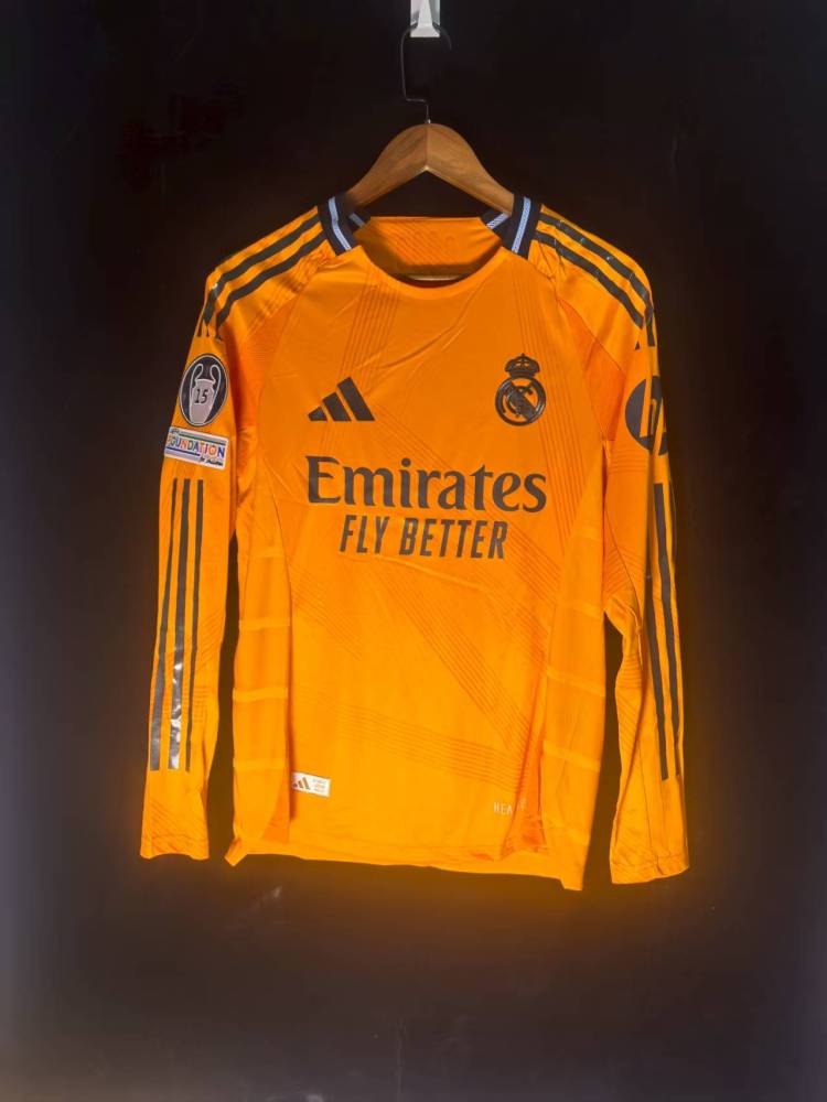 24-25 Real Madrid away long-sleeved player edition
