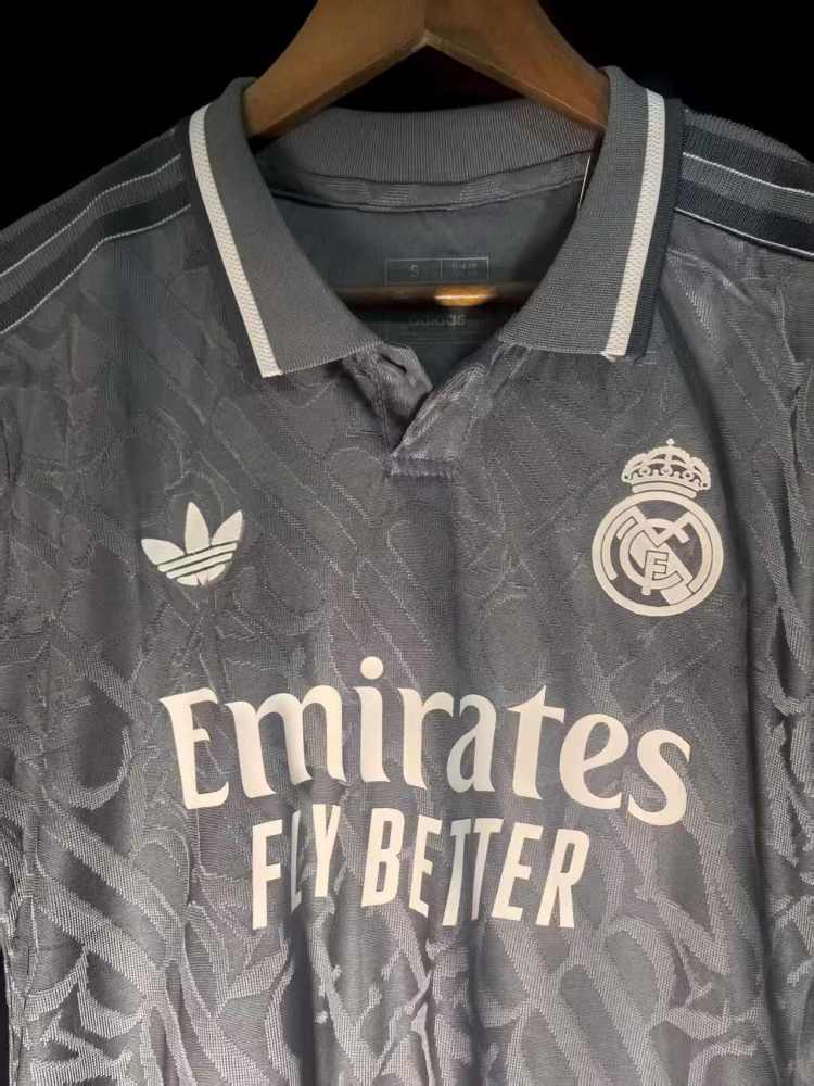 24-25 Real Madrid Third Long Sleeve Player Edition