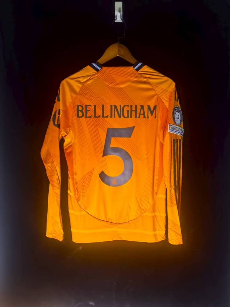 24-25 Real Madrid away long-sleeved player edition