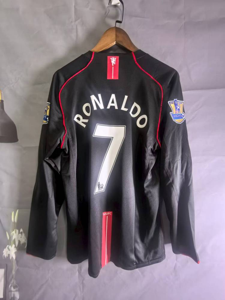 07-08 Manchester United away long sleeve